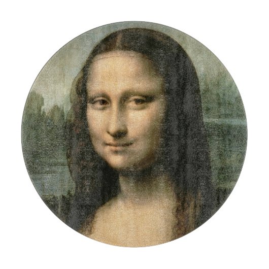 Leonardo da Vinci | Mona Lisa, c.1503-6 Snijplank (Voorkant)