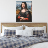Leonardo da Vinci | Mona Lisa Canvas Afdruk (Insitu (Slaapkamer))
