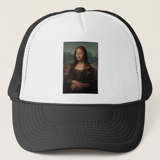Leonardo da Vinci Mona Lisa Classic Trucker Pet (Voorkant)