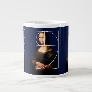 Leonardo da Vinci Mona Lisa Fibonacci sequentie Grote Koffiekop