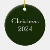 Leonardo da Vinci Mona Lisa Fibonacci sequentie Keramisch Ornament (Achterkant)