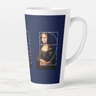 Leonardo da Vinci Mona Lisa Fibonacci sequentie Latte Mok