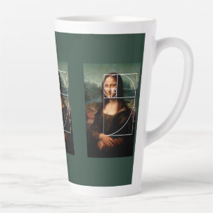 Leonardo da Vinci Mona Lisa Fibonacci sequentie Latte Mok