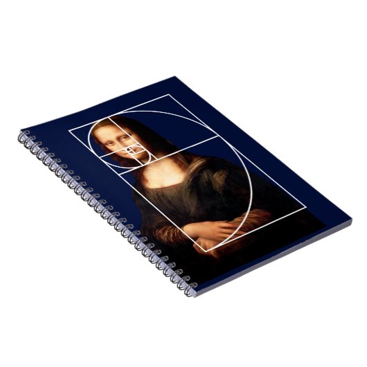 Leonardo da Vinci Mona Lisa Fibonacci sequentie Notitieboek (Rechterzijde)