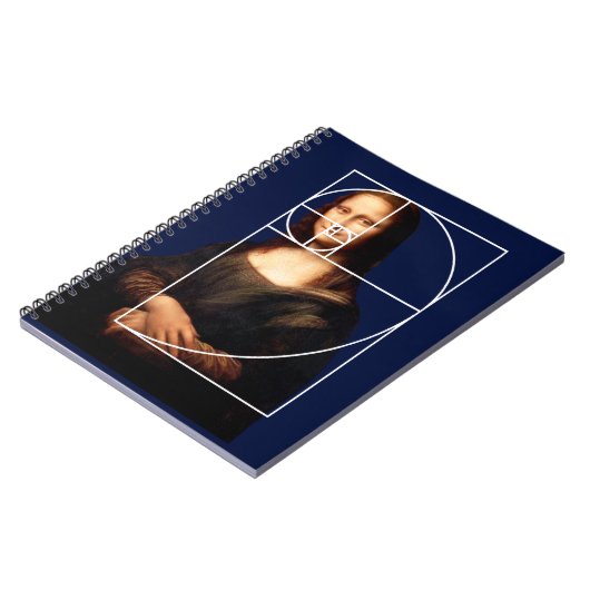 Leonardo da Vinci Mona Lisa Fibonacci sequentie Notitieboek (Linkerzijde)