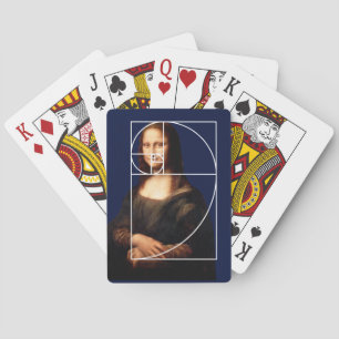 Leonardo da Vinci Mona Lisa Fibonacci sequentie Pokerkaarten
