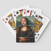 Leonardo da Vinci Mona Lisa Fibonacci sequentie Pokerkaarten (Achterkant)