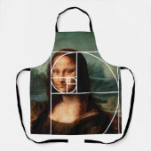 Leonardo da Vinci Mona Lisa Fibonacci sequentie Schort (Voorkant)