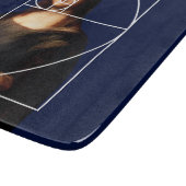 Leonardo da Vinci Mona Lisa Fibonacci sequentie Snijplank (Hoek)