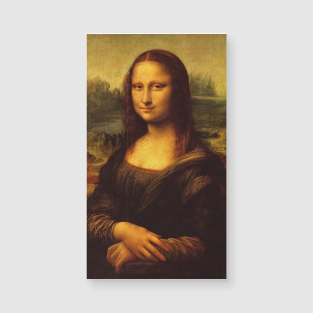 Leonardo Da Vinci Mona Lisa Fine Art Painting (Voorkant)