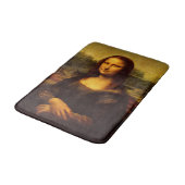 Leonardo Da Vinci Mona Lisa Fine Art Painting Badmat (Gekanteld)