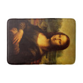 Leonardo Da Vinci Mona Lisa Fine Art Painting Badmat (Voorkant)