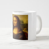 Leonardo Da Vinci Mona Lisa Fine Art Painting Grote Koffiekop (Voorkant rechts)