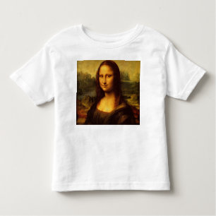 Leonardo Da Vinci Mona Lisa Fine Art Painting Kinder Shirts