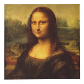 Leonardo Da Vinci Mona Lisa Fine Art Painting Kubus (Voorkant)
