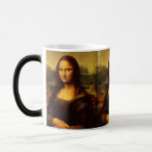 Leonardo Da Vinci Mona Lisa Fine Art Painting Magische Mok (Links)