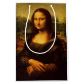 Leonardo Da Vinci Mona Lisa Fine Art Painting Medium Cadeauzakje (Voorkant)