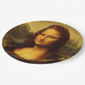 Leonardo Da Vinci Mona Lisa Fine Art Painting Papieren Bordje (Gekanteld)