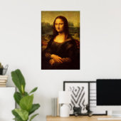 Leonardo Da Vinci Mona Lisa Fine Art Painting Poster (Thuiskantoor)