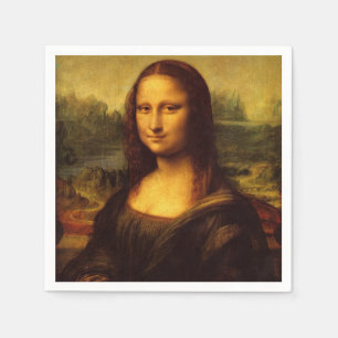Leonardo Da Vinci Mona Lisa Fine Art Painting Servetten
