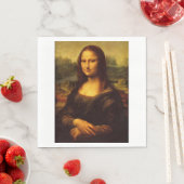 Leonardo Da Vinci Mona Lisa Fine Art Painting Servetten (Insitu)