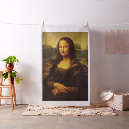 Leonardo Da Vinci Mona Lisa Fine Art Painting Stof