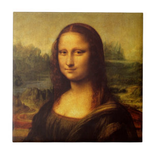 Leonardo Da Vinci Mona Lisa Fine Art Painting Tegeltje