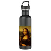Leonardo Da Vinci Mona Lisa Fine Art Painting Waterfles (Voorkant)