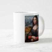 Leonardo da Vinci | Mona Lisa Grote Koffiekop (Voorkant rechts)