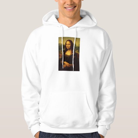 Leonardo Da Vinci - Mona Lisa Hoodie (Voorkant)