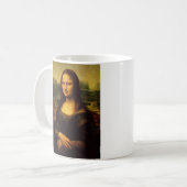 Leonardo Da Vinci - Mona Lisa Koffiemok (Voorkant links)