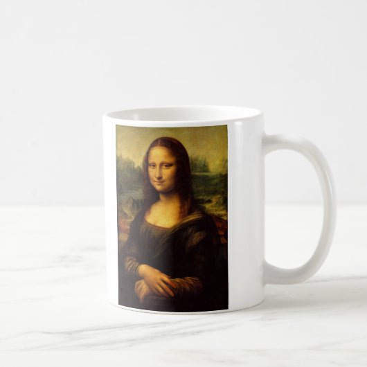 Leonardo Da Vinci - Mona Lisa Koffiemok (Rechts)