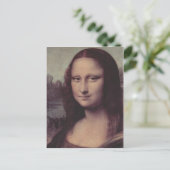 Leonardo da Vinci Mona Lisa (La Giaconda), Detail: Briefkaart (Staand voorkant)