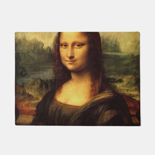 LEONARDO DA VINCI - Mona Lisa, La Gioconda 1503 Deurmat (Voorkant)