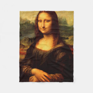LEONARDO DA VINCI - Mona Lisa, La Gioconda 1503 Fleece Deken