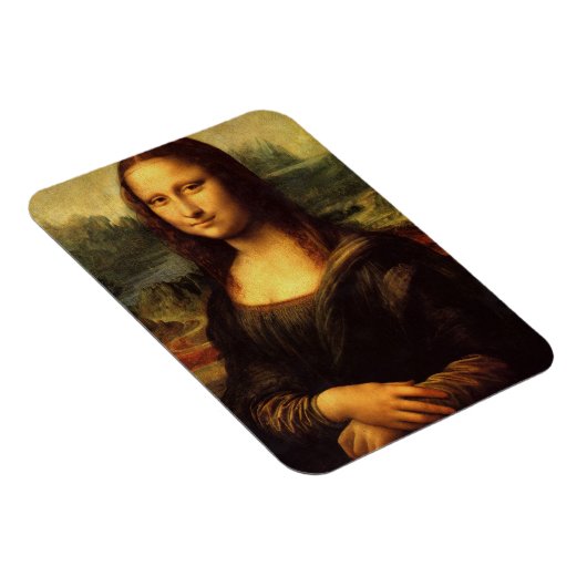 LEONARDO DA VINCI - Mona Lisa, La Gioconda 1503 Magneet (Rechterzijde)