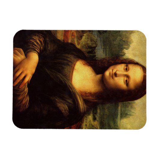 LEONARDO DA VINCI - Mona Lisa, La Gioconda 1503 Magneet (Horizontaal)