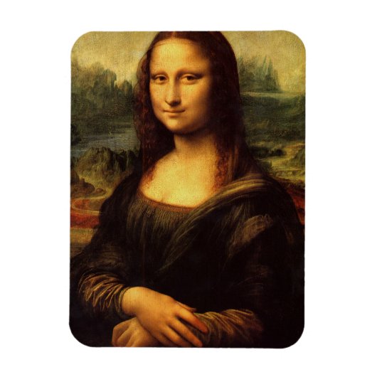LEONARDO DA VINCI - Mona Lisa, La Gioconda 1503 Magneet (Verticaal)