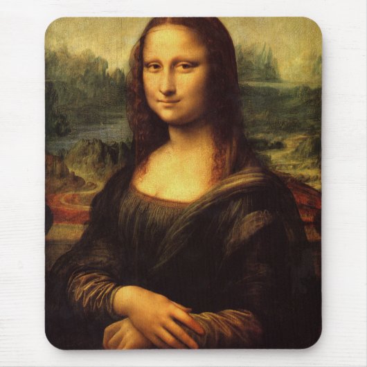LEONARDO DA VINCI - Mona Lisa, La Gioconda 1503 Muismat (Voorkant)