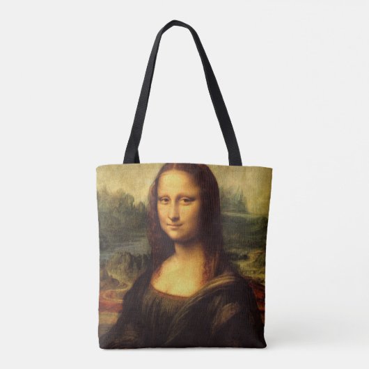 LEONARDO DA VINCI - Mona Lisa, La Gioconda 1503 Tote Bag (Achterkant)
