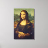Leonardo Da Vinci, Mona Lisa, La Gioconda Canvas Afdruk (Voorkant)