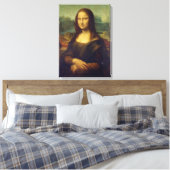 Leonardo da Vinci, Mona Lisa, La Gioconda Canvas Afdruk (Insitu (Slaapkamer))