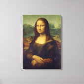 Leonardo da Vinci, Mona Lisa, La Gioconda Canvas Afdruk (Voorkant)