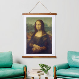 Leonardo da Vinci, Mona Lisa, La Gioconda Hangend Wandkleed