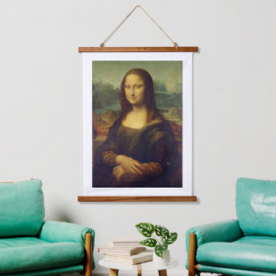 Leonardo da Vinci, Mona Lisa, La Gioconda Hangend Wandkleed