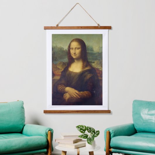 Leonardo da Vinci, Mona Lisa, La Gioconda Hangend Wandkleed (Woonkamer)