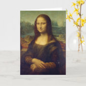 Leonardo da Vinci, Mona Lisa, La Gioconda Kaart (Gele Bloem)