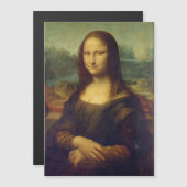 Leonardo da Vinci, Mona Lisa, La Gioconda Magnetische Uitnodiging (Voorkant / Achterkant)