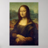 Leonardo Da Vinci, Mona Lisa, La Gioconda Poster (Voorkant)
