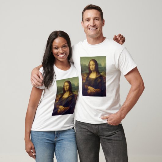 Leonardo da Vinci, Mona Lisa, La Gioconda T-shirt (Unisex)